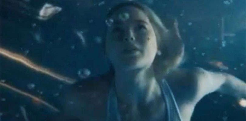 Jennifer Lawrence Goes for a Terrifying Space Swim in New Passengers Clip