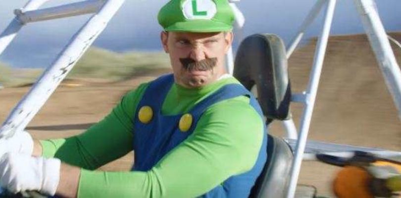 Luigi Gets Revenge, Uses Death Stare in Real-Life Mario Kart Video