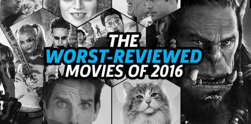The Worst-Reviewed Movies of 2016
