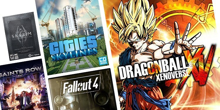 Some of the games featured on Amazon's Digital Day page