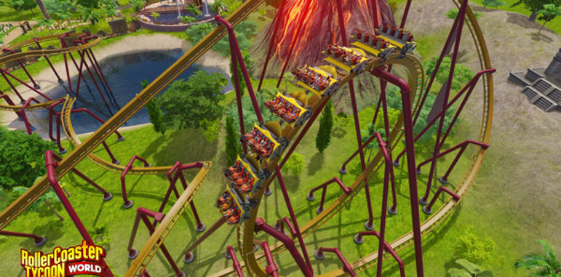 RollerCoaster Tycoon World Adds Santa's Sleigh and Other Holiday Items in New Update
