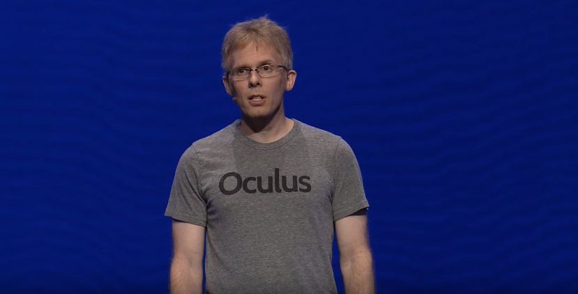 Oculus chief technology officer and ex-ZeniMax employee John Carmack.