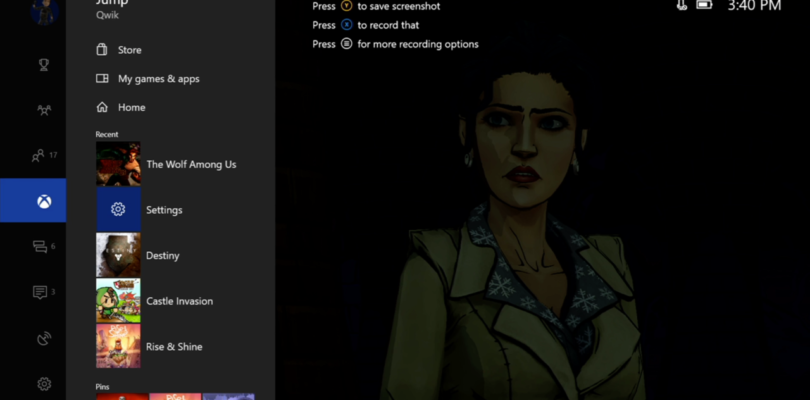 See Xbox One's New Dashboard Guide