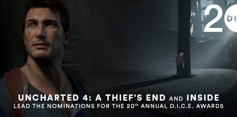 Uncharted 4 Leads DICE Awards With 10 Nominations
