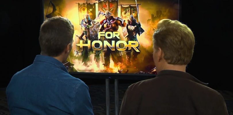 Conan Plays For Honor With Special Guests In Clueless Gamer: Super Bowl Edition