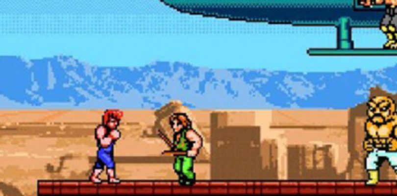 Double Dragon IV – Rooftop Helicopter Beatdown Gameplay