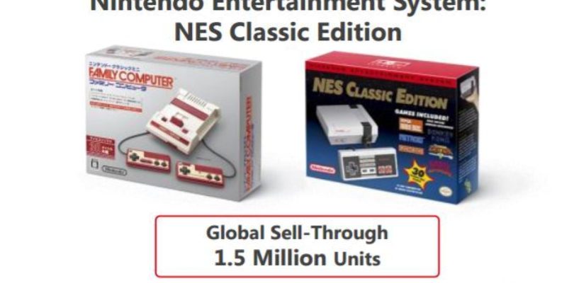 NES Classic Sells 1.5 Million Units; Nintendo Apologizes For And Explains Shortages